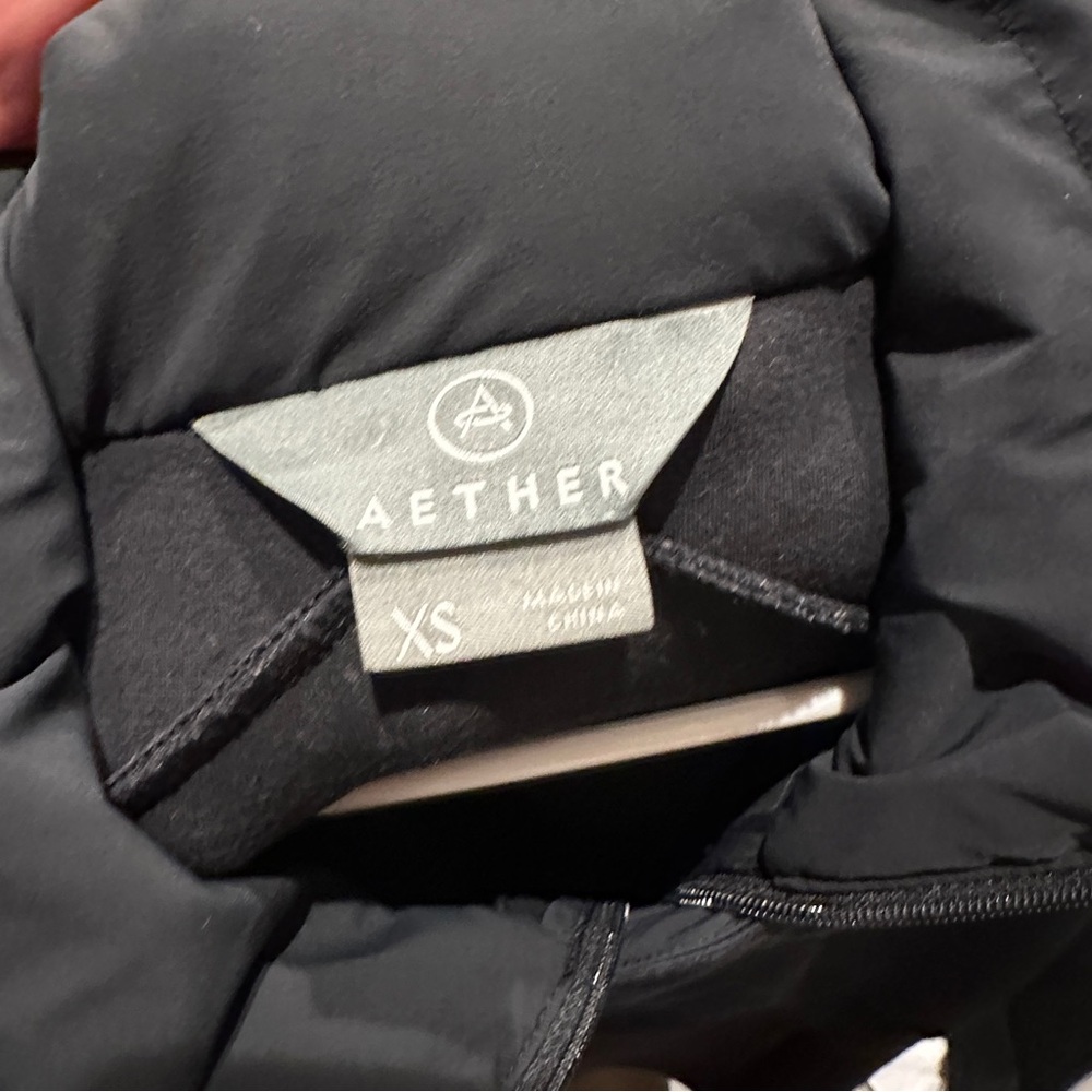 Aether Black Tech Pullover Jacket Xs Structured C… - image 6